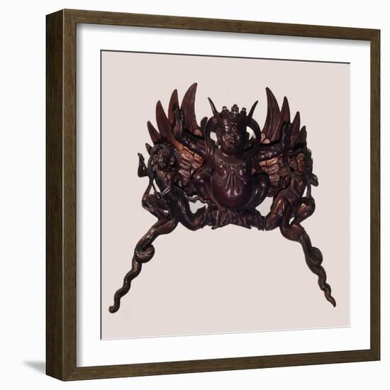 Garuda, king of birds, was borrowed by Tibetan Buddhism from the Hindu pantheon-Werner Forman-Framed Giclee Print