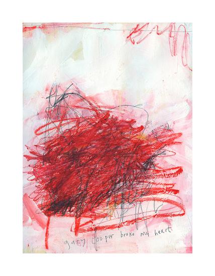 Gary Cooper Broke My Heart Giclee Print Alison Black Art Com