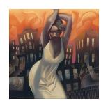 Harlem Nocturne-Gary Kelley-Stretched Canvas