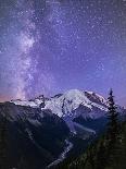 Milky Way (Constellation Sagittarius), Mt Rainier NP, Washington, USA-Gary Luhm-Photographic Print