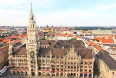 The Aerial View of Munich City Center-Gary718-Mounted Photographic Print