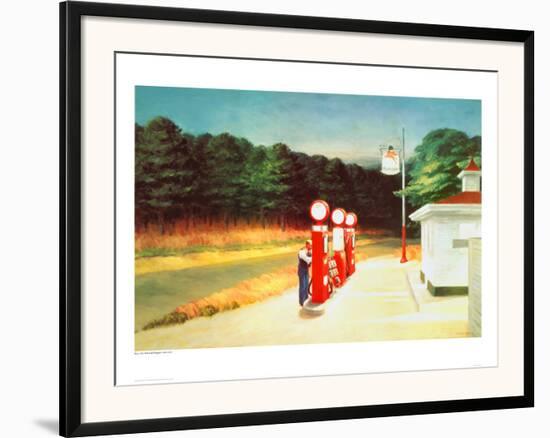 Gas 1940-Edward Hopper-Framed Giclee Print