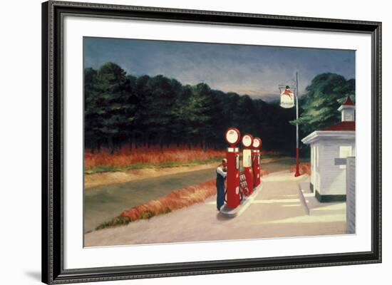 Gas, 1940-Edward Hopper-Framed Giclee Print