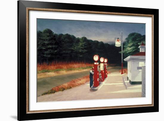 Gas, 1940-Edward Hopper-Framed Giclee Print