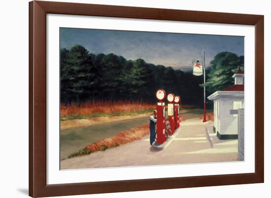 Gas, 1940-Edward Hopper-Framed Giclee Print