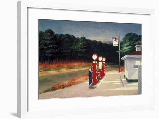 Gas, 1940-Edward Hopper-Framed Giclee Print