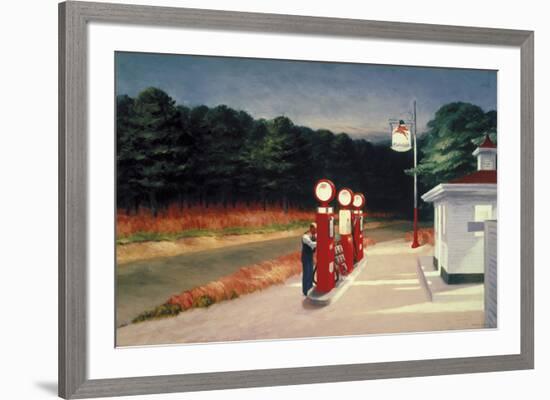 Gas, 1940-Edward Hopper-Framed Giclee Print