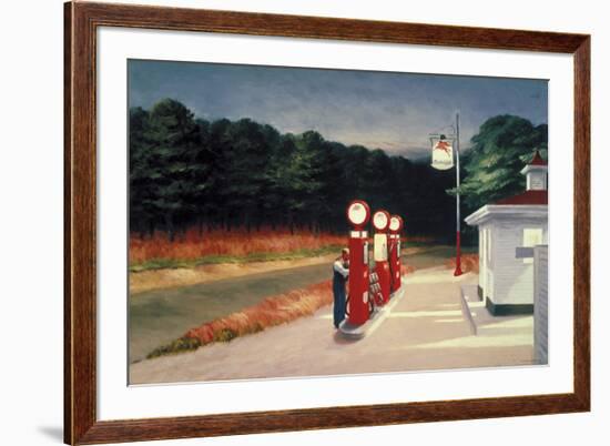 Gas, 1940-Edward Hopper-Framed Giclee Print