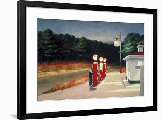 Gas, 1940-Edward Hopper-Framed Giclee Print