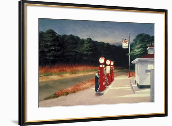 Gas, 1940-Edward Hopper-Framed Giclee Print