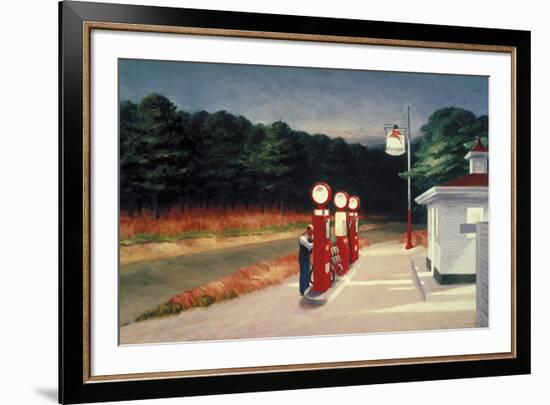 Gas, 1940-Edward Hopper-Framed Giclee Print