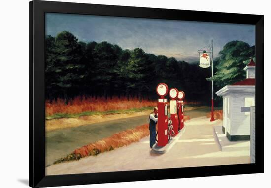 Gas, 1940-Edward Hopper-Framed Art Print