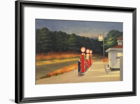 Gas, 1940-Edward Hopper-Framed Art Print