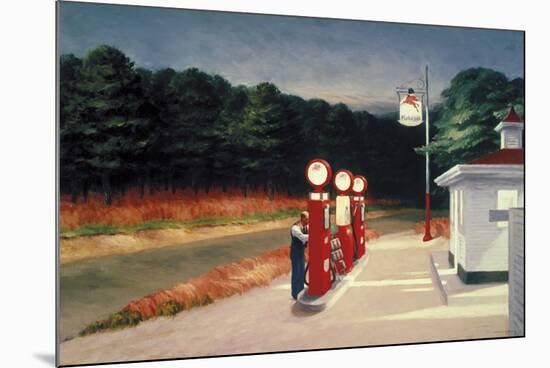 Gas, 1940-Edward Hopper-Mounted Giclee Print