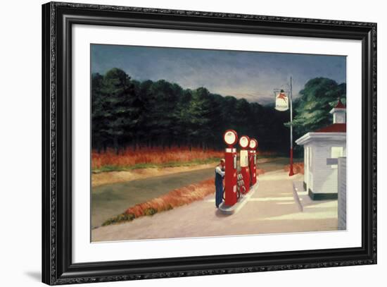 Gas, 1940-Edward Hopper-Framed Giclee Print