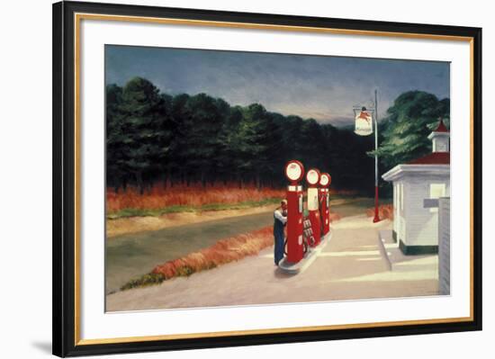 Gas, 1940-Edward Hopper-Framed Giclee Print