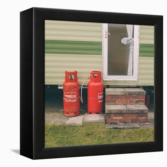 Gas Bottles by Caravan-Clive Nolan-Framed Premier Image Canvas