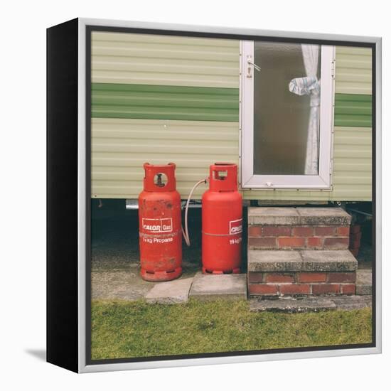 Gas Bottles by Caravan-Clive Nolan-Framed Premier Image Canvas