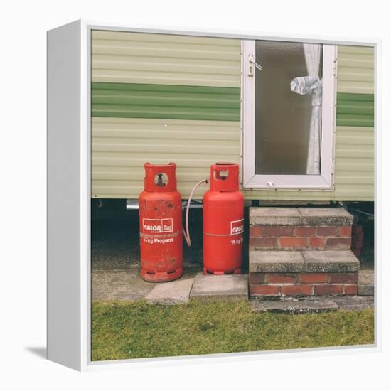 Gas Bottles by Caravan-Clive Nolan-Framed Premier Image Canvas