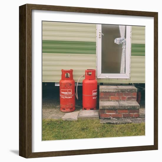 Gas Bottles by Caravan-Clive Nolan-Framed Photographic Print