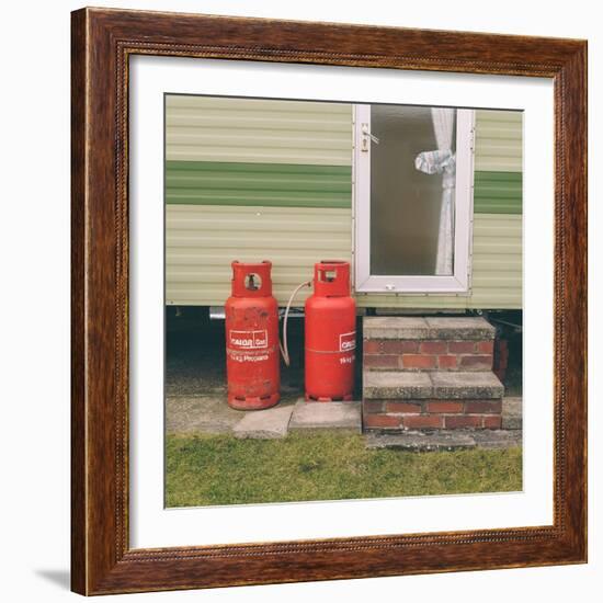 Gas Bottles by Caravan-Clive Nolan-Framed Photographic Print