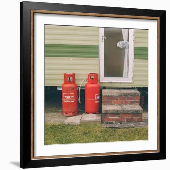 Gas Bottles by Caravan-Clive Nolan-Framed Photographic Print