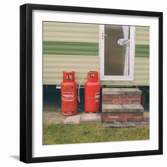 Gas Bottles by Caravan-Clive Nolan-Framed Photographic Print