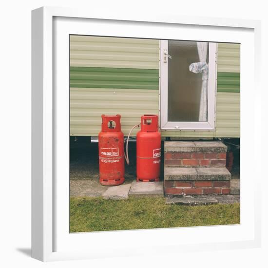 Gas Bottles by Caravan-Clive Nolan-Framed Photographic Print