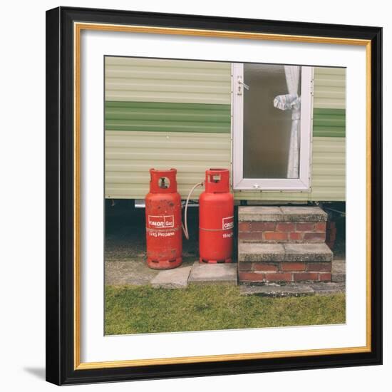 Gas Bottles by Caravan-Clive Nolan-Framed Photographic Print