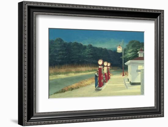 Gas, c.1940-Edward Hopper-Framed Art Print