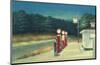 Gas, c.1940-Edward Hopper-Mounted Art Print