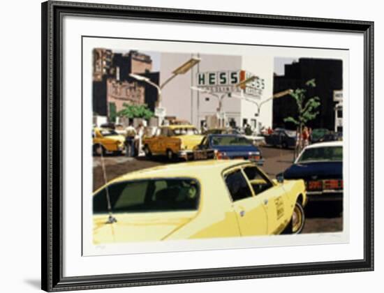 Gas Line from the City Scapes Portfolio-Ron Kleemann-Framed Collectable Print