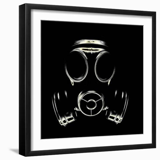 Gas Mask-Kevin Curtis-Framed Premium Photographic Print