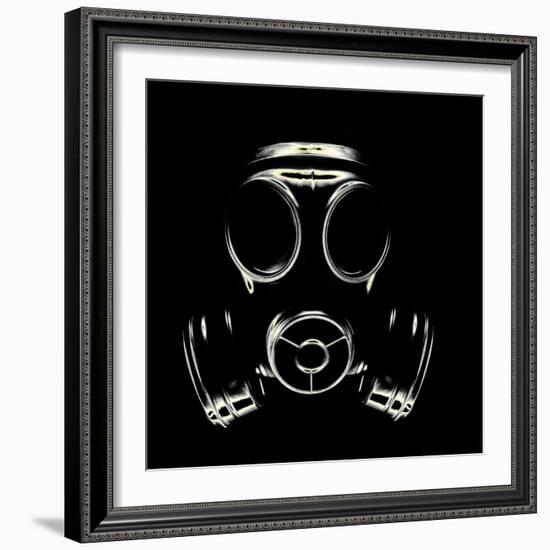 Gas Mask-Kevin Curtis-Framed Premium Photographic Print