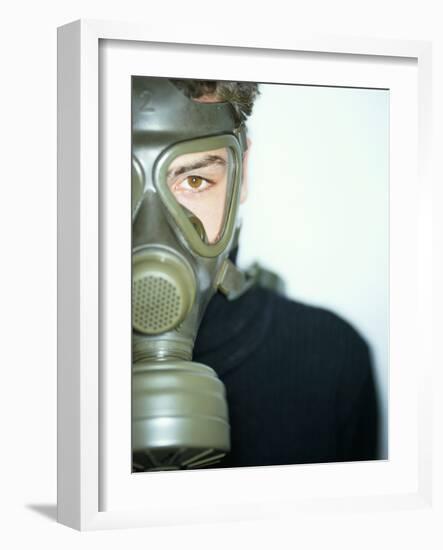 Gas Mask-Lawrence Lawry-Framed Photographic Print