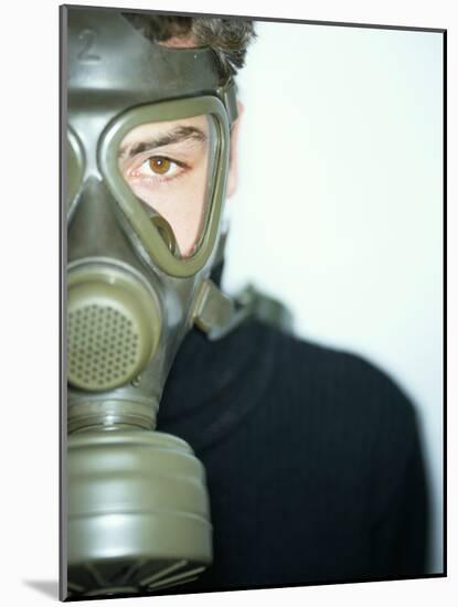 Gas Mask-Lawrence Lawry-Mounted Photographic Print