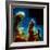 Gas Pillars In Eagle Nebula-null-Framed Premium Photographic Print