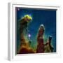 Gas Pillars In the Eagle Nebula-null-Framed Premium Photographic Print