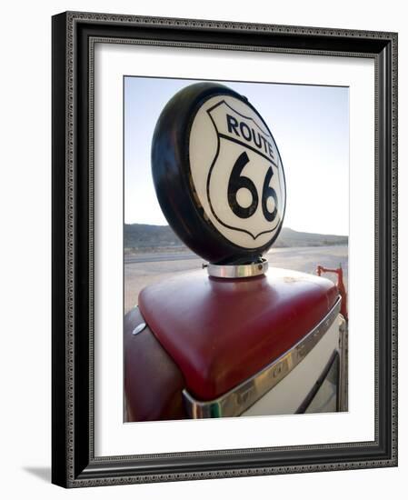 Gas Pump, Historic Route 66, Arizona, United States of America, North America-Colin Brynn-Framed Photographic Print