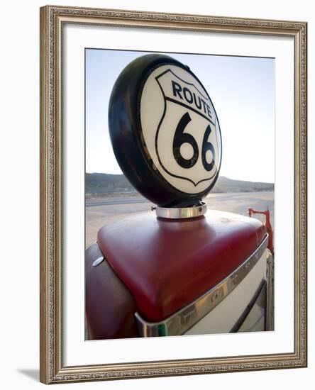 Gas Pump, Historic Route 66, Arizona, United States of America, North America-Colin Brynn-Framed Photographic Print