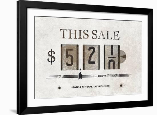 Gas Pump - Sale-Rufus Coltrane-Framed Giclee Print