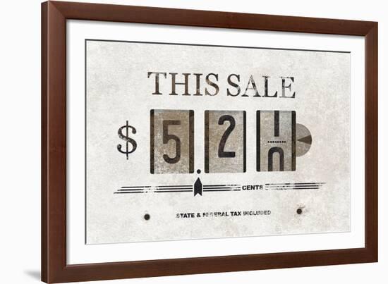 Gas Pump - Sale-Rufus Coltrane-Framed Giclee Print