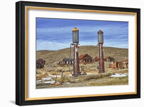 Gas Pumps-Robert Kaler-Framed Photographic Print