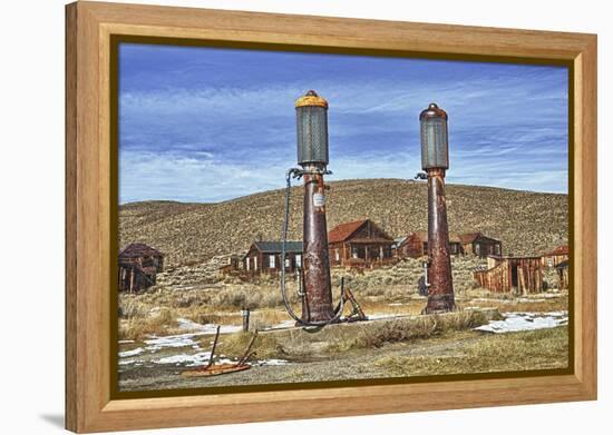 Gas Pumps-Robert Kaler-Framed Premier Image Canvas