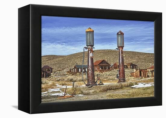 Gas Pumps-Robert Kaler-Framed Premier Image Canvas