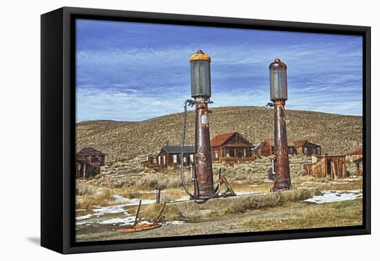 Gas Pumps-Robert Kaler-Framed Premier Image Canvas