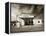 Gas Station and Cafe-Aaron Horowitz-Framed Premier Image Canvas