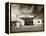 Gas Station and Cafe-Aaron Horowitz-Framed Premier Image Canvas