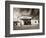 Gas Station and Cafe-Aaron Horowitz-Framed Photographic Print