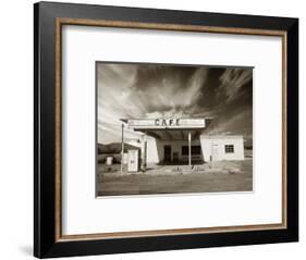 Gas Station and Cafe-Aaron Horowitz-Framed Photographic Print